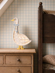 Little Lights Goose Night Light | Cottage Blue Bow