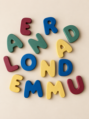 Wooden Bubble Letters | Create Your Own Name