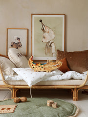 Hölzernes Krokodil-Nachtlicht für Kinder Safari Lampe Boho-Kinderzimmerdeko Jungen Babyparty Exotisches Tiergeschenk Dschungel-Thema Alligator Jungenzimmer
