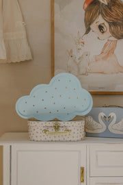Drewniana lampka nocna Chmurka Dekoracja do pokoju dziecięcego Ręcznie robiona lampka Prezent dla dziecka Niebo Ściana Montessori Boho Światło marzycielskie Delikatne światło Minimalistyczna