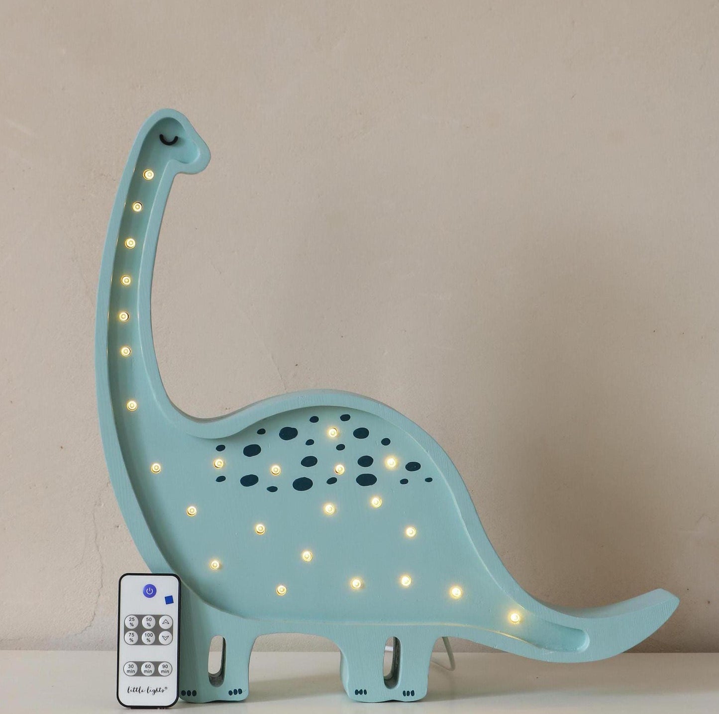Dino Night Light Diplodocus Wooden Lamp for Kids Room Baby Gift Blue Dinosaur Decor Brontosaurus Dinosaur Wallpaper Nursery Dino Gift Idea