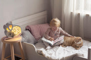 Bezauberndes Mäuse-Nachtlicht, Holz-Kinderzimmerlampe für Babyzimmer, Babyparty-Geschenk, Mädchenzimmer-Deko, holzige, skurrile, von der Natur inspirierte Raumdekoration