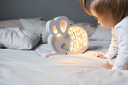 Bezauberndes Mäuse-Nachtlicht, Holz-Kinderzimmerlampe für Babyzimmer, Babyparty-Geschenk, Mädchenzimmer-Deko, holzige, skurrile, von der Natur inspirierte Raumdekoration