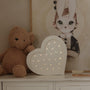 Little Lights Heart Night Light | White