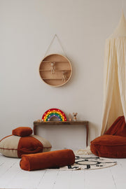Hölzernes Regenbogen-Nachtlicht Kleinkind Schlafzimmerlampe Montessori Babyzimmer Deko Montessori Regenbogenlampe Holz Baby Lampe Kinderzimmer Deko