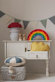 Hölzernes Regenbogen-Nachtlicht Kleinkind Schlafzimmerlampe Montessori Babyzimmer Deko Montessori Regenbogenlampe Holz Baby Lampe Kinderzimmer Deko