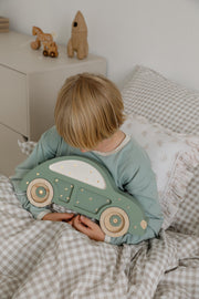Little Lights Retro Car Night Light | Olive Leaf