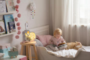 Bezauberndes Mäuse-Nachtlicht, Holz-Kinderzimmerlampe für Babyzimmer, Babyparty-Geschenk, Mädchenzimmer-Deko, holzige, skurrile, von der Natur inspirierte Raumdekoration