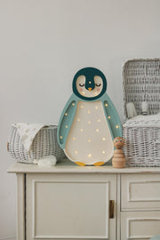 Pinguin Nachtlicht Nachttischlampe und Wandleuchte Beleuchtung für Kinderzimmer Kinderzimmerdekoration Arktisches Thema Tier Winterwunderland