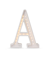 Wooden Letter Light Personalized Lighting for Kids Room Monogram Shaped Lamp Wooden LED Letters Wall Initials A to Z Newborn Gift Nightlight