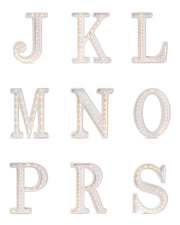 Holzbuchstabe Nachtlicht Personalisierte Beleuchtung Jugendzimmer Buchstabenförmige Lampe 3D Buchstaben Wanddeko Initialen C Neugeborenen-Geschenk Typografie Name