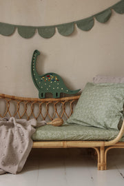 Holz-Nachtlicht Diplodocus Brontosaurus Dinosaurier Lampe Dino Kinderzimmer Deko Jungenzimmer Geschenkidee Jura Zauberglanz