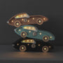 Little Lights Race Car Mini Night Light | Cappuccino