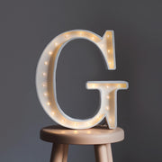 Wooden Letter Light Personalized Lighting for Kids Room Monogram Shaped Lamp Wooden LED Letters Wall Initials A to Z Newborn Gift Nightlight