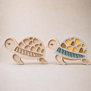 DIY Wooden Turtle Painting Kit for Kids Montessori Craft Kit Handmade Paint Your Own Crafty Ocean Decor Sea Animal Nautical Waldorf Toy