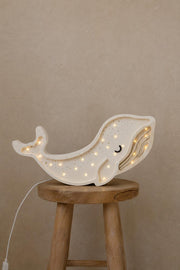 Adorable Whale Lamp Nursery Decor Handmade Ocean Theme Baby Room Decor Handcrafted Wooden Nursery Lamp Unique Baby Gift Wooden Night Light