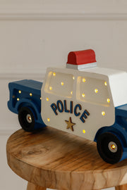 Little Lights Police Car Night Light | Vintage Navy