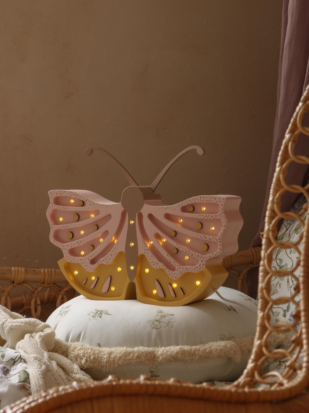 Little Lights Schmetterling Nachtlicht | Honigrose
