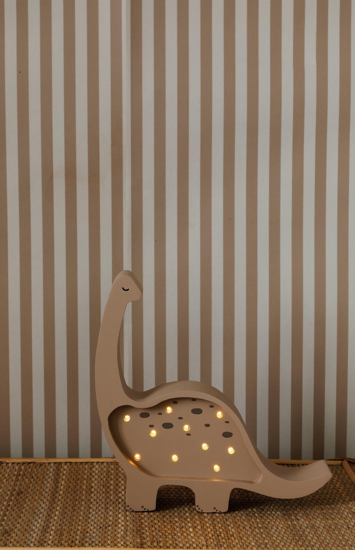 Little Lights Dino Diplodocus Mini Nachtlicht | Cappuccino