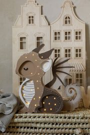 Drachen-Nachtlicht „Little Lights“ | Tiramisu Braun