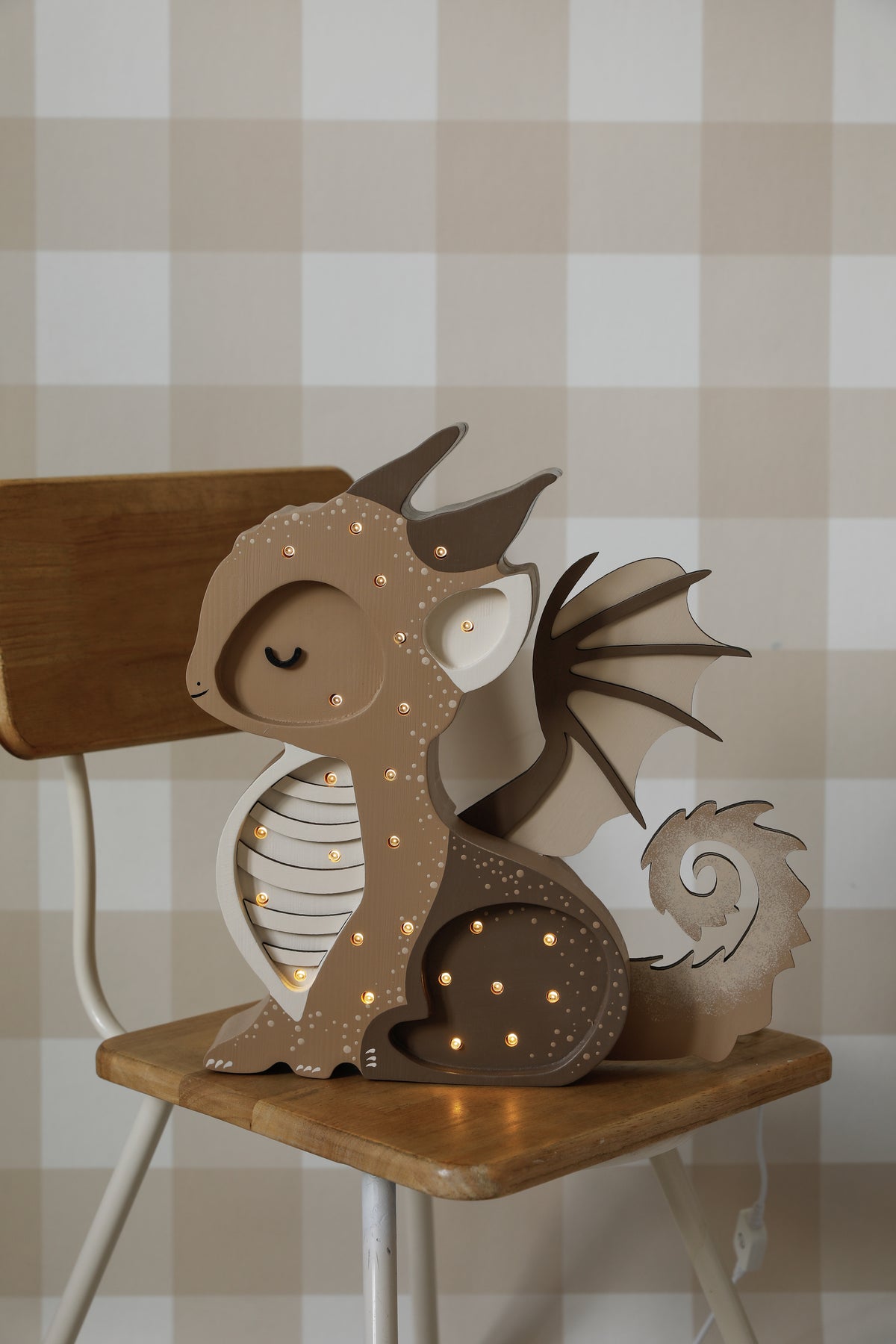 Drachen-Nachtlicht „Little Lights“ | Tiramisu Braun