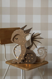 Drachen-Nachtlicht „Little Lights“ | Tiramisu Braun