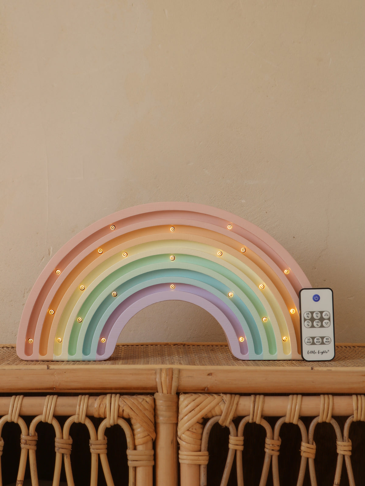 Little Lights Regenbogen-Nachtlicht | Pastell