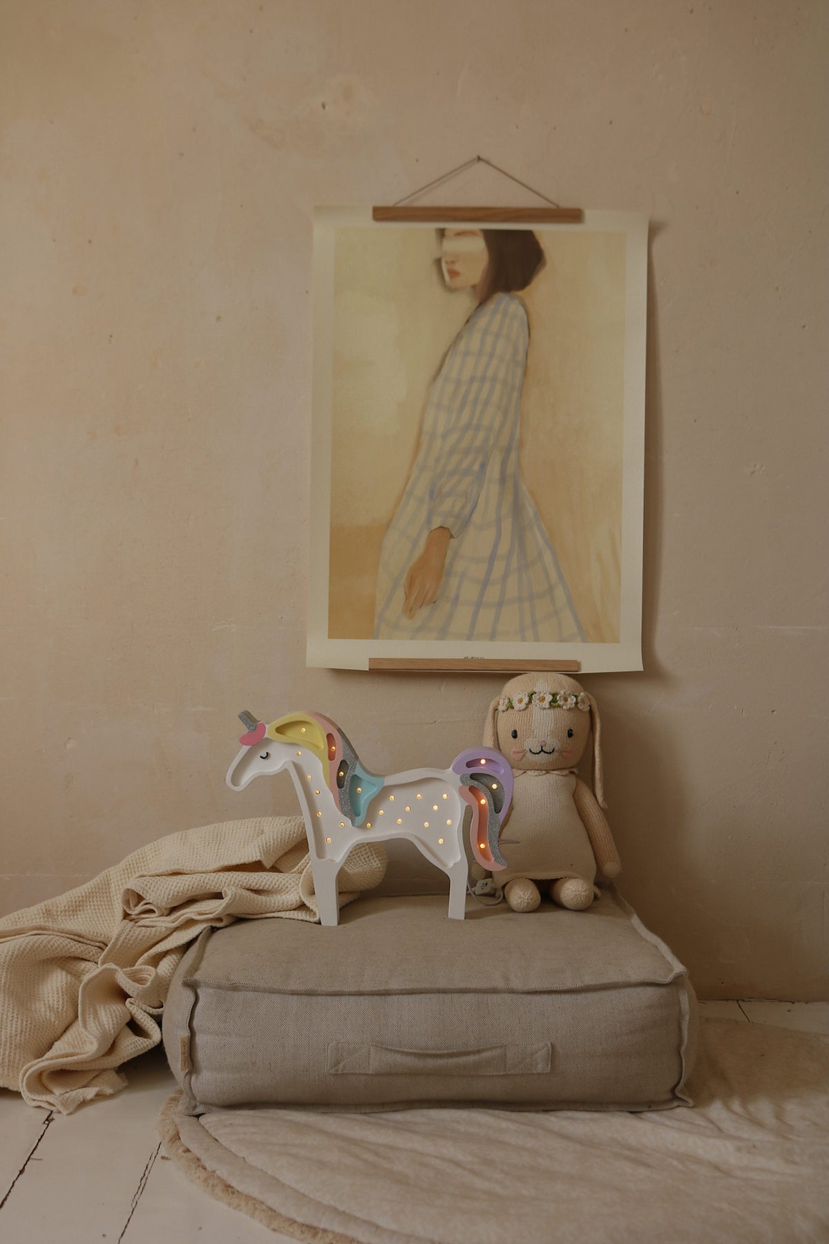 Little Lights Einhorn-Nachtlicht | Magischer Regenbogen