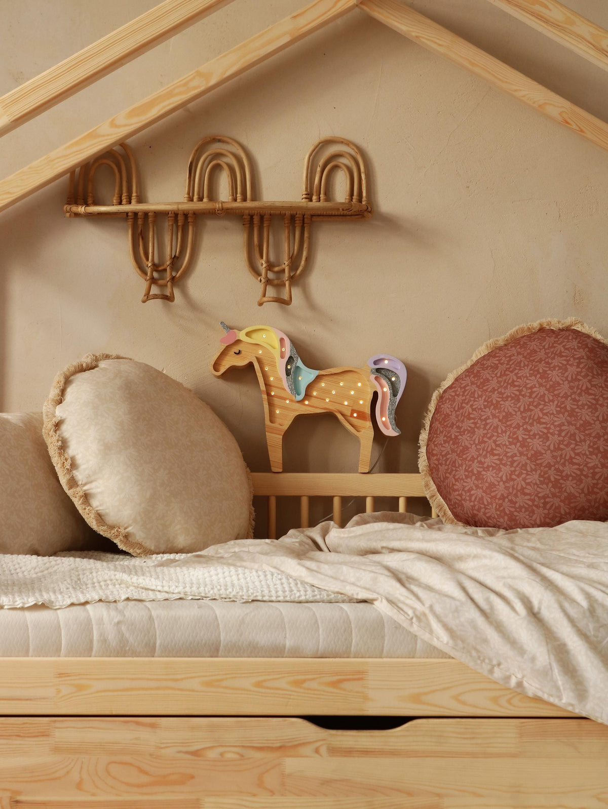 Little Lights Einhorn-Nachtlicht | Holz