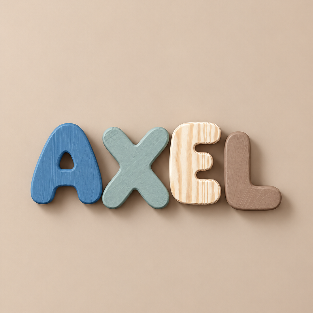 Wooden Bubble Letters | Create Your Own Name