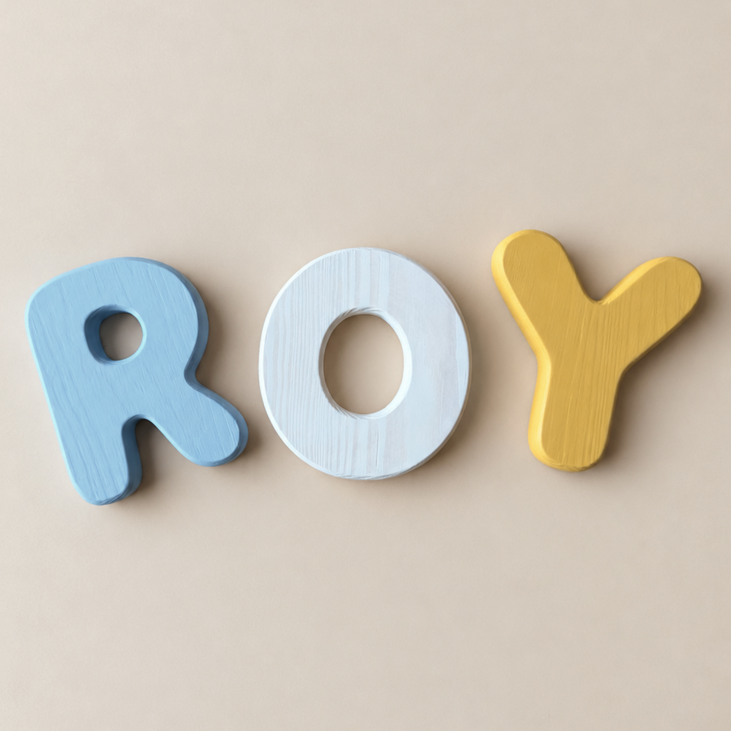 Wooden Bubble Letters | Create Your Own Name