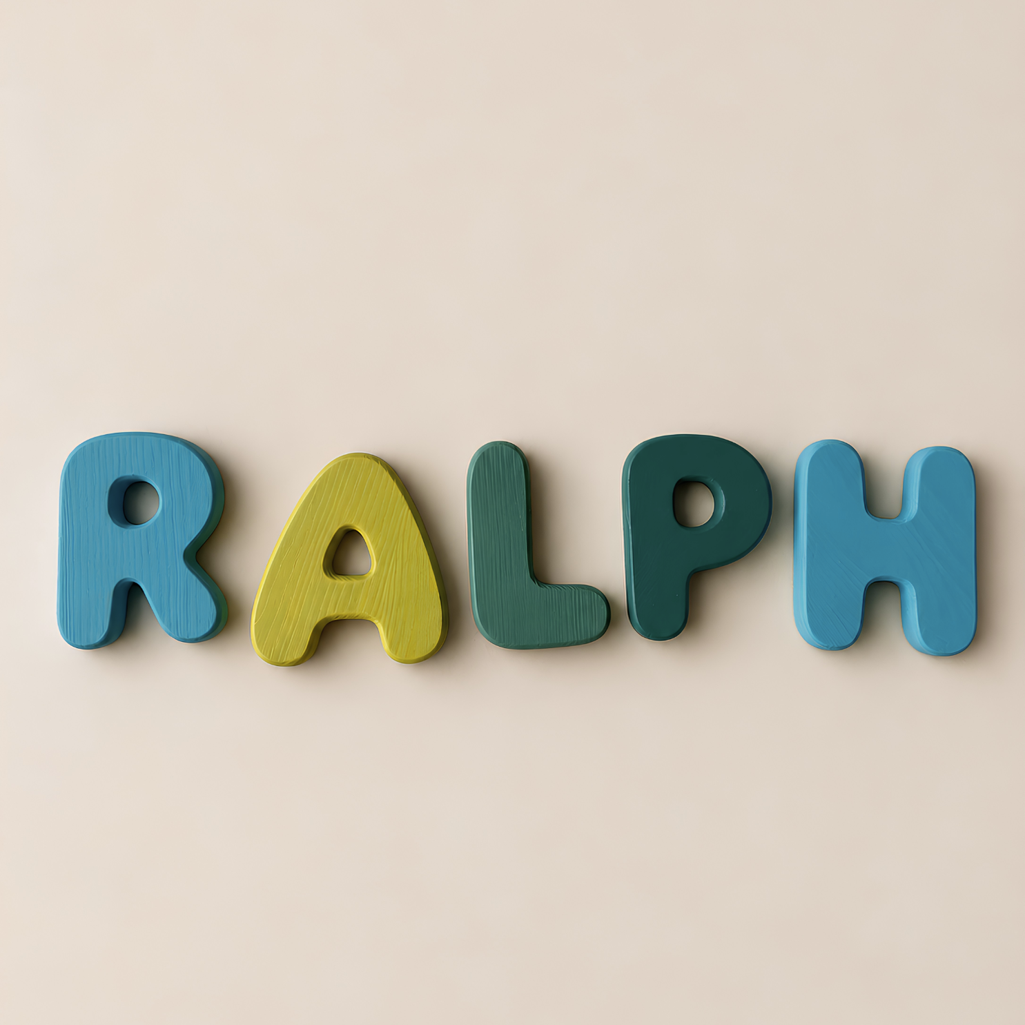 Wooden Bubble Letters | Create Your Own Name