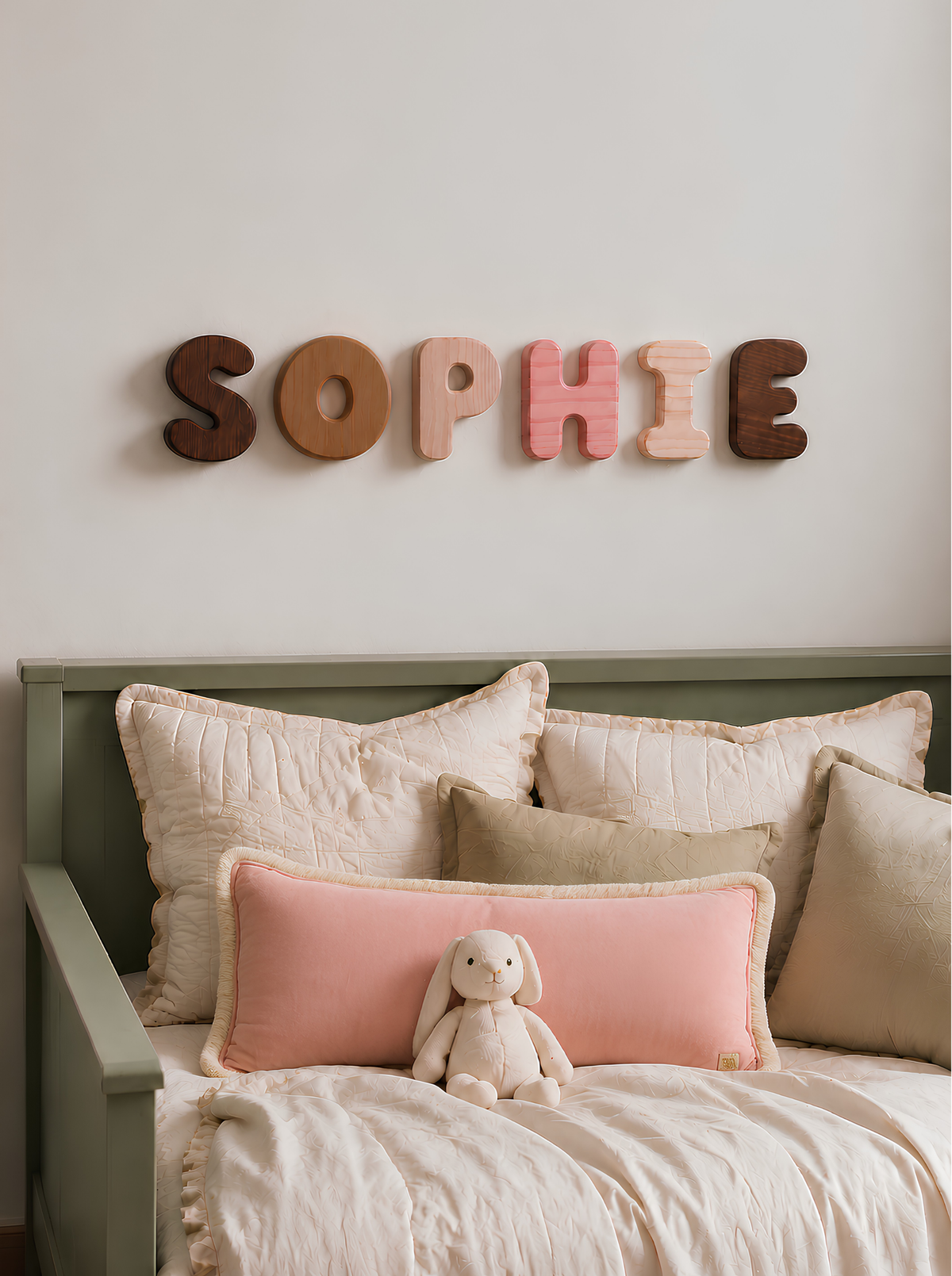 Wooden Bubble Letters | Create Your Own Name
