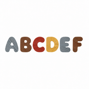 Wooden Bubble Letters | Create Your Own Name