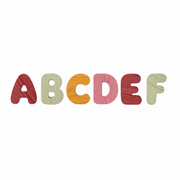 Wooden Bubble Letters | Create Your Own Name