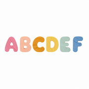 Wooden Bubble Letters | Create Your Own Name