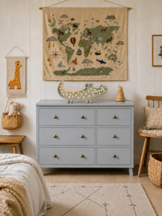 Little Lights Crocodile Night Light | Khaki Pastel