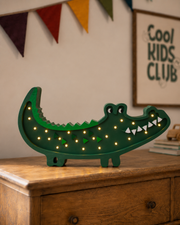 Lampka Nocna Krokodyl Little Lights | Papkin Green