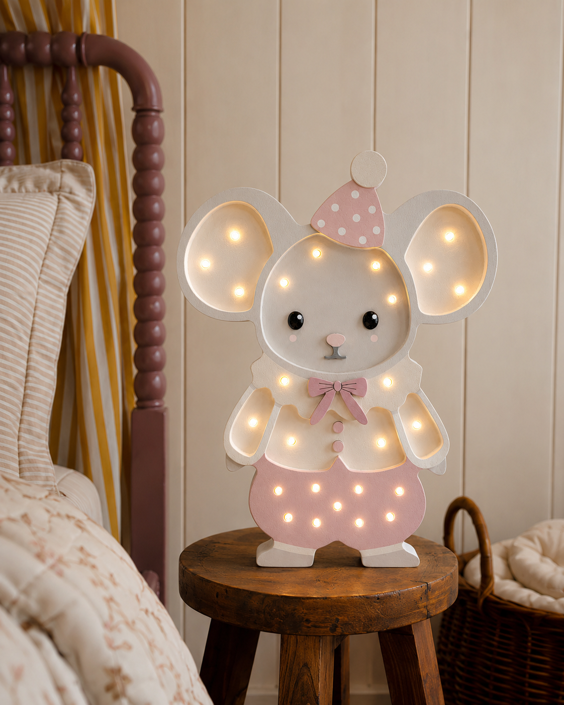 Little Lights Märchenfreund Maus Rose | Dusty Pink