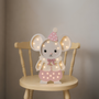 Little Lights Fairytale Friend Rose the Mouse | Marshmallow Pink