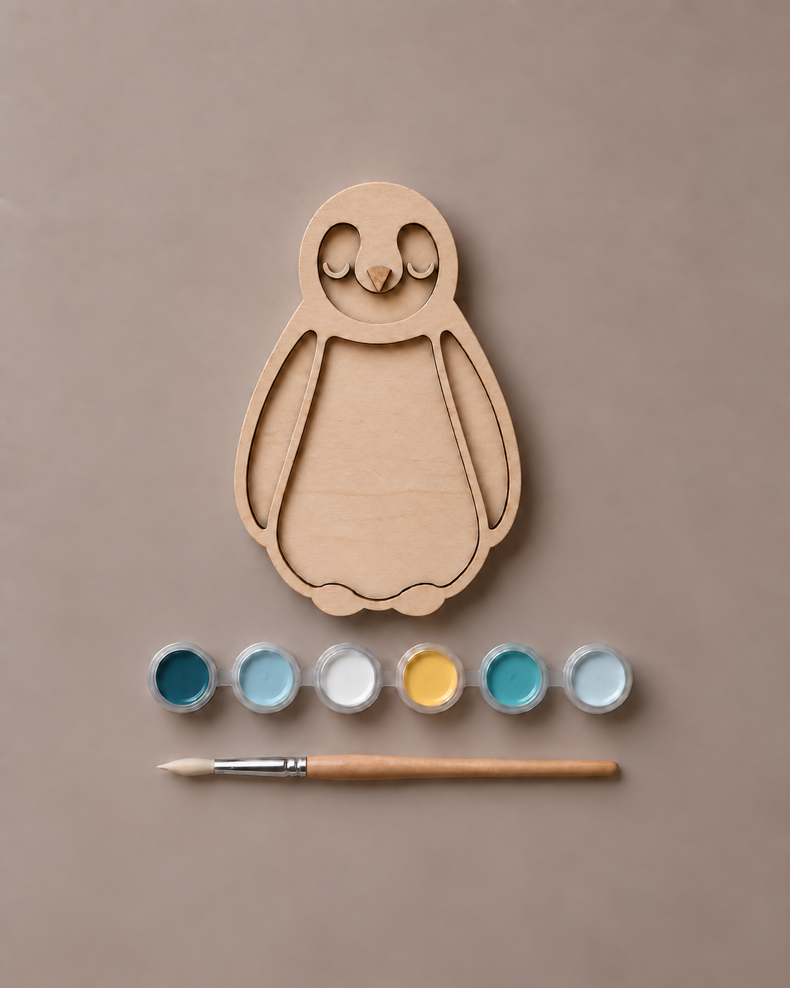 Little Lights Crafty Kit – DIY Wooden Penguin